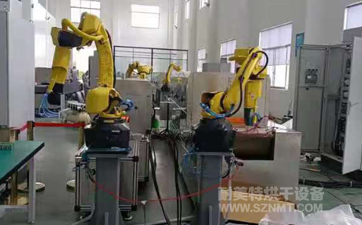 NMT-ZP-108 疫苗玻璃瓶小型預(yù)熱加固化自動裝配線(蘇州?？松?